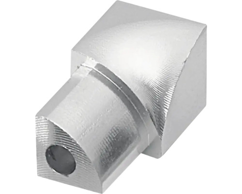 Bouton de meuble en métal en forme de cube