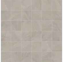 Carrelage aspect marbre, posé