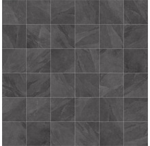 Carrelage aspect pierre, disposition en motif