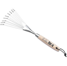 Balai à feuilles avec manche en bois pour le jardinage