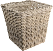 Panier tressé en matériau naturel