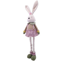 Peluche de lapin de Pâques avec robe