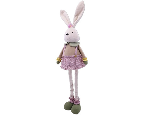 Peluche de lapin de Pâques avec robe