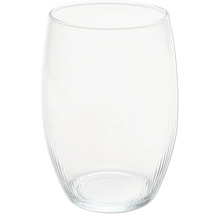 Klares, geripptes Glas