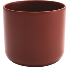 Zylindrischer Blumentopf aus Keramik