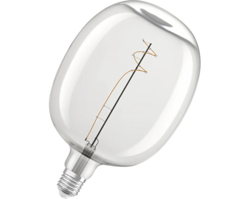 Klare LED-Lampe mit Glühfadenoptik