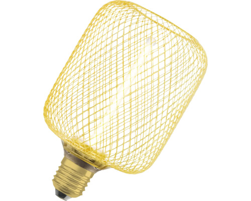 Ampoule décorative avec cage métallique