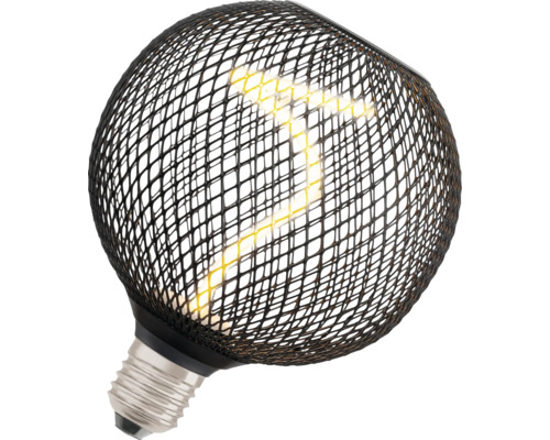 Dekorative Glühbirne mit Drahtgeflecht