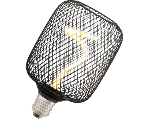 Dekorative Glühbirne mit Drahtkäfig