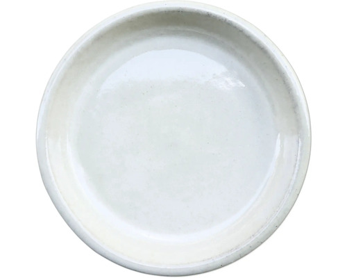Untersetzer Keramik Ø 30 cm H 4,5 cm weiss Runde Keramikschale