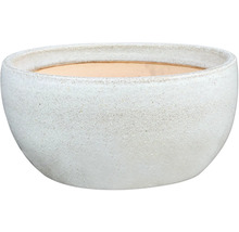 Runder Blumentopf aus Keramik