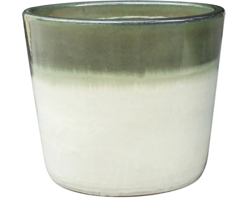 Pot de fleurs en céramique avec dégradé de couleurs