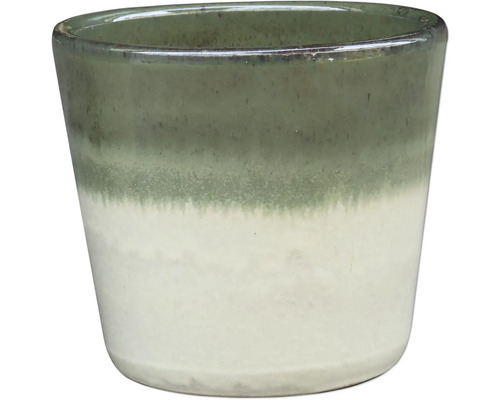 Pot de fleurs en céramique avec dégradé de couleurs