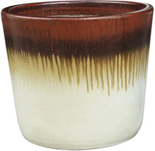 Pot de fleurs en céramique avec dégradé de couleurs