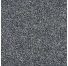 Nahaufnahme eines grauen Teppichs mit dichter Textur.