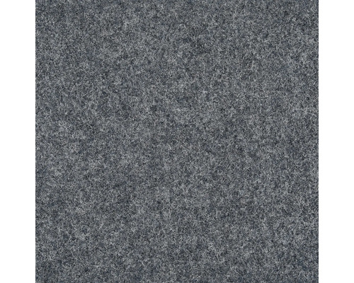 Nahaufnahme eines grauen Teppichs mit dichter Textur.