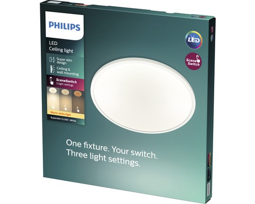 Emballage d''un plafonnier LED Philips