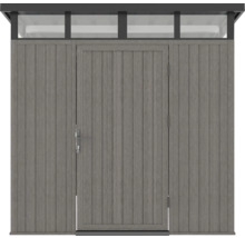 Gartenschrank mit Tür und Dach