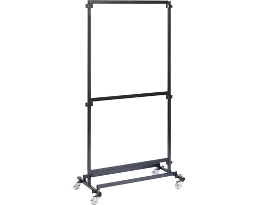 Rollbarer Plakatständer aus Metall
