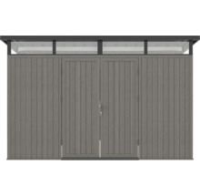 Armoire de jardin avec double porte et lanterneau