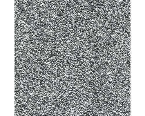Moquette Shaggy Romantica gris foncé FB97 400 cm de large (au mètre) Gros plan d'un tapis