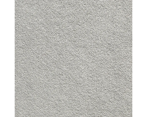 Moquette Shaggy Grizzly gris clair FB93 400 cm de large (au mètre) Gros plan d'une structure d'enduit
