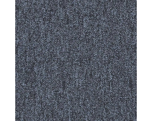 Moquette bouclée éclair électrique denim FB76 largeur 400 cm (au mètre) Gros plan d'un tapis