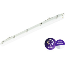 Luminaire pour pièce humide avec symbole tout-en-un et multi-lumen