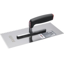 Zahnspachtel mit schwarzem Griff