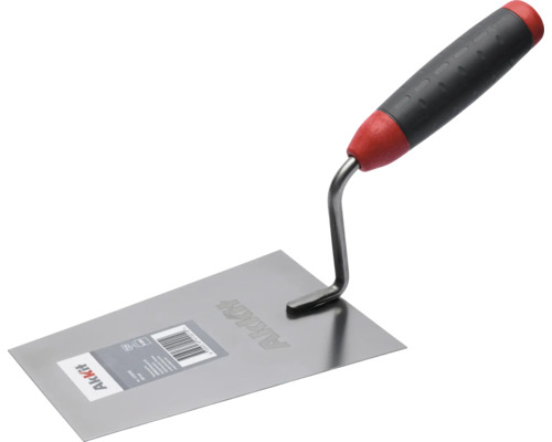 Truelle Akkit 18 cm avec manche souple Truelle de maçon avec poignée en plastique