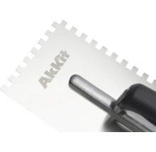 Zahnspachtel mit Akkıt Logo