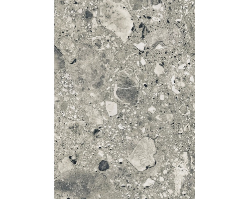 Gros plan d'un carreau de sol avec motif terrazzo