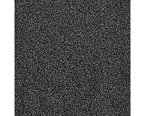 Spannteppich Schlinge Rubino schwarz FB99 400 cm breit (Meterware) Nahaufnahme eines Teppichs