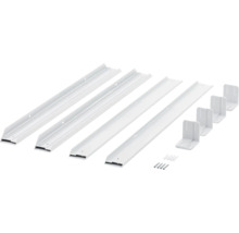 Set de supports d'étagère avec vis et chevilles