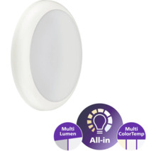 Applique murale LED blanche avec fonction Multi Lumen et Multi ColorTemp