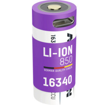 Pile lithium-ion 16340