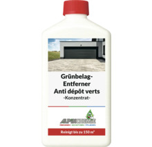 Anti-dépôt vert concentré dans une bouteille en plastique