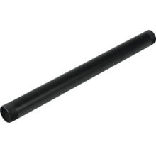 Schwarzes Stahlrohr mit Gewindeenden