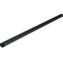 Schwarzes Stahlrohr mit Gewinde an beiden Enden