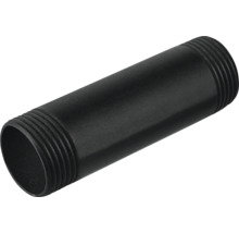 Tuyau en acier noir avec extrémités filetées