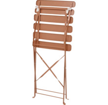 Chaise de jardin pliante en métal