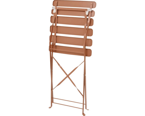 Chaise de jardin pliante en métal