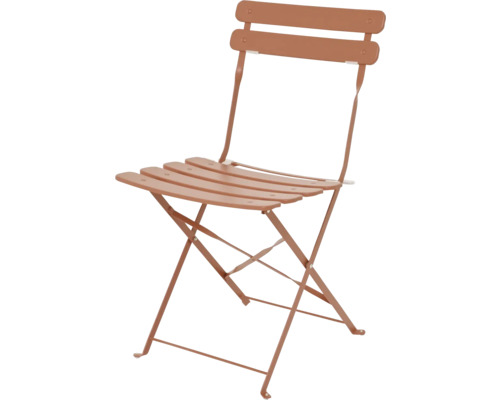 Chaise de jardin pliante en métal