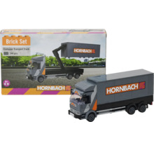 Hornbach Container Transporter LKW Bausatz mit Hornbach Logo