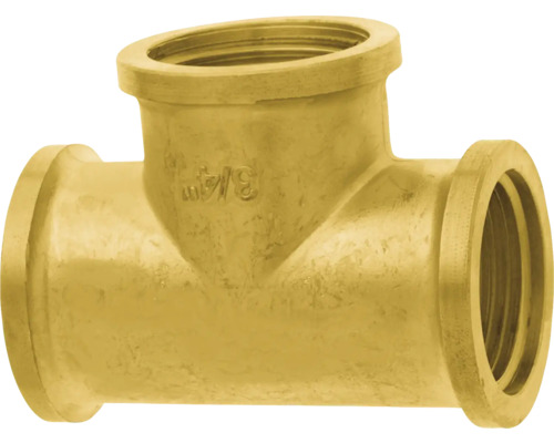 Messing T-Stück mit Innengewinde