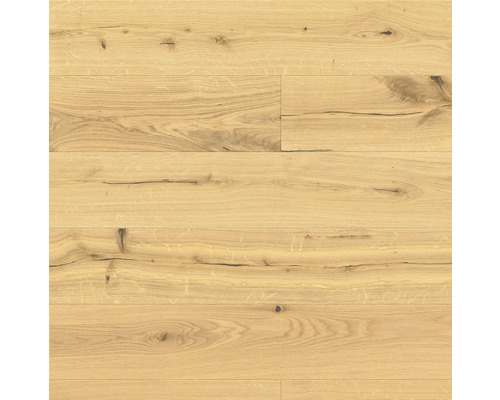 Parkett Eiche Landhausdiele Gebürstet 2200 x 180 x 14 mm Verlegung aus Eichenparkett