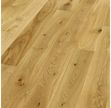 Planches de parquet en chêne clair pour l'intérieur