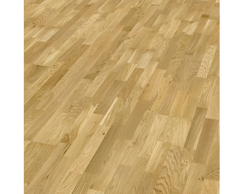 Pose de parquet en chêne clair