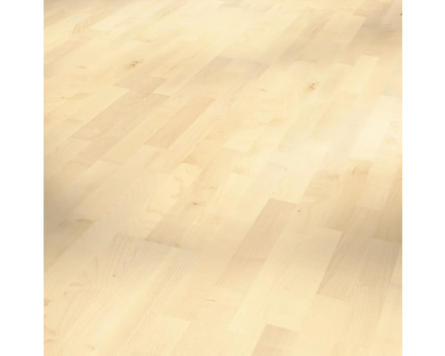 Parador Echtholz-Parkett Ahorn Schiffsboden 2200x185x13 mm Heller Holzboden mit Dielenmuster.