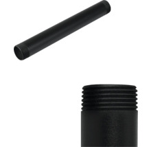 Schwarzes Stahlrohr mit Gewinde